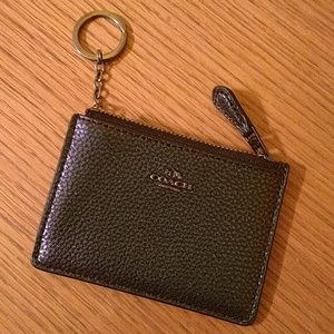 Metallic Coach ID/cash & change/cardholder